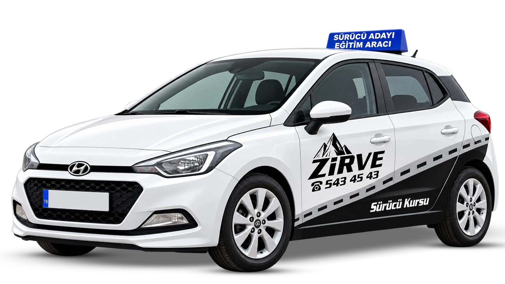 Zirve Sürücü Kursu Hyundai i20 eğitim aracı