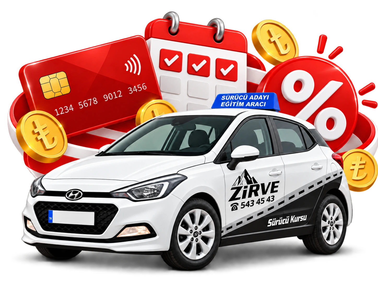 Zirve Sürücü Kursu kayıt ve ödeme seçenekleri